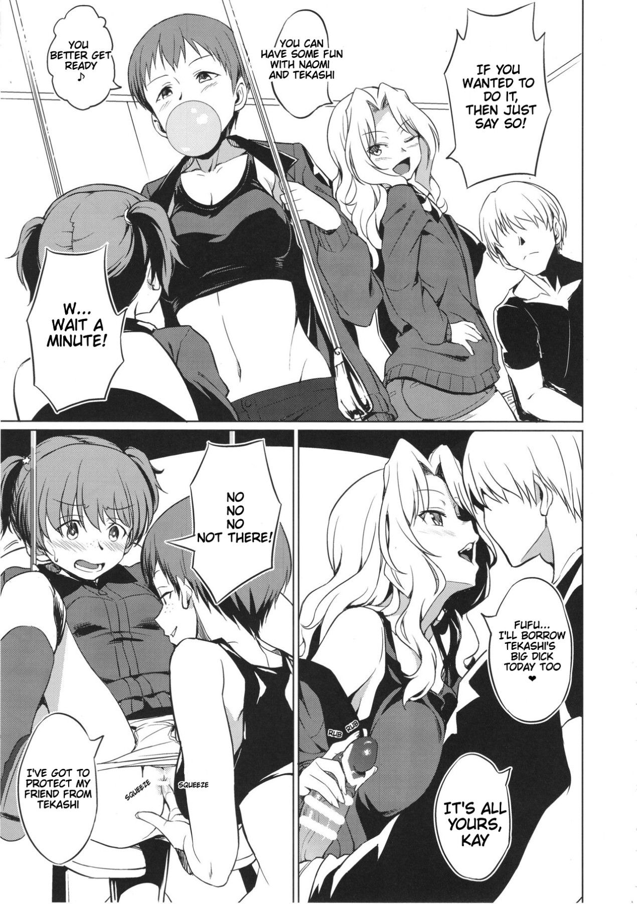 Hentai Manga Comic-The Back Road of The Tank Road  Sanders University-Read-6